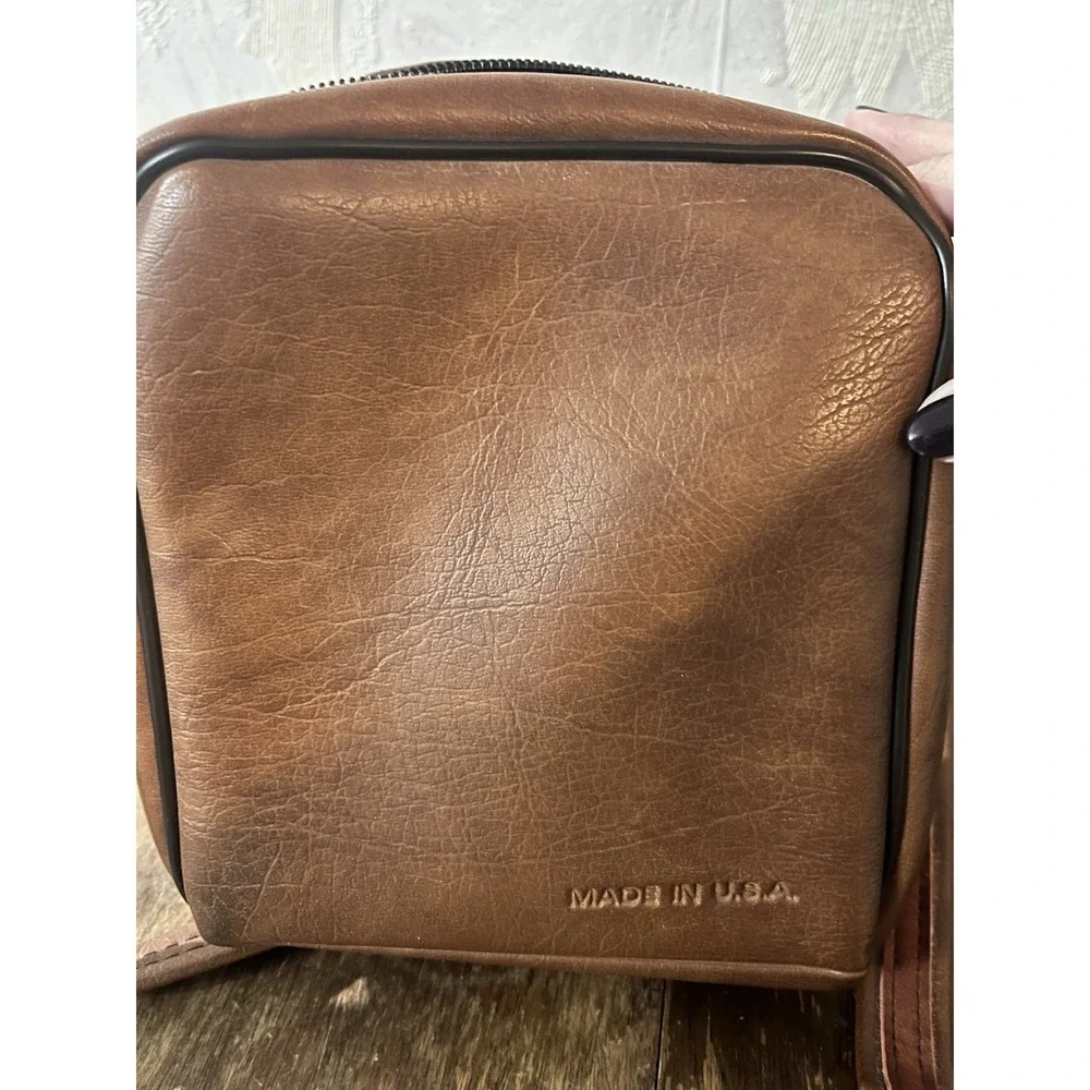 Vintage Kodak Vinyl‎ Camera Bag Adjustable Strap 8 x 6 x 4 Inches